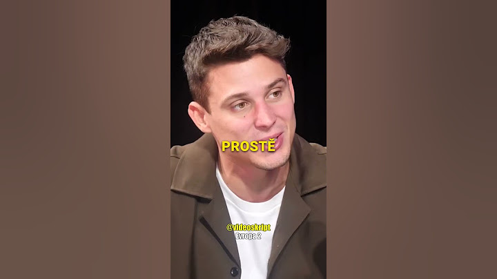 Sebastian totálně vysílenej 🤕