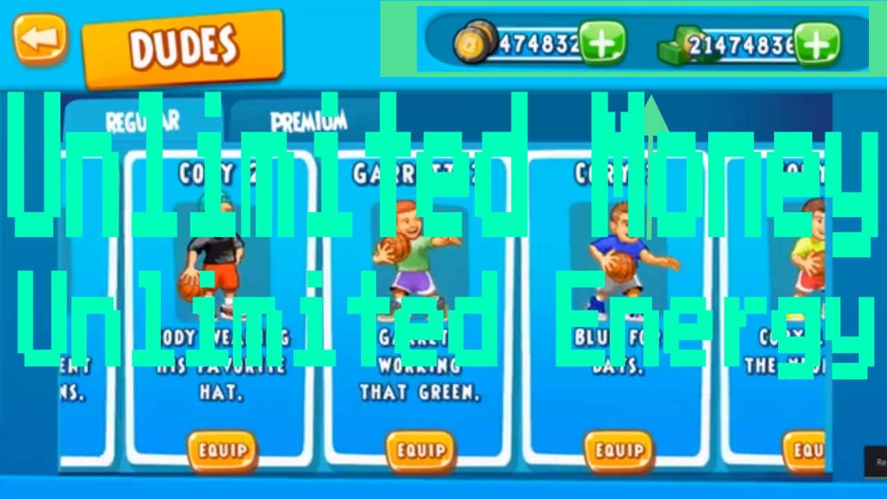 ⁣Dude Perfect 2 MOD APK, (Unlimited money/unlocked All Dudes/Unlimited Energy)