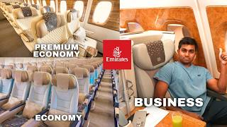 Emirates A380: Premium Economy vs Economy vs Business — Which Is Worth It? (London–Dubai–Seoul)