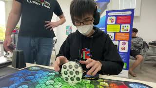 Rubik’s Clock 5.86 Official Single (Sub-5 Fail)