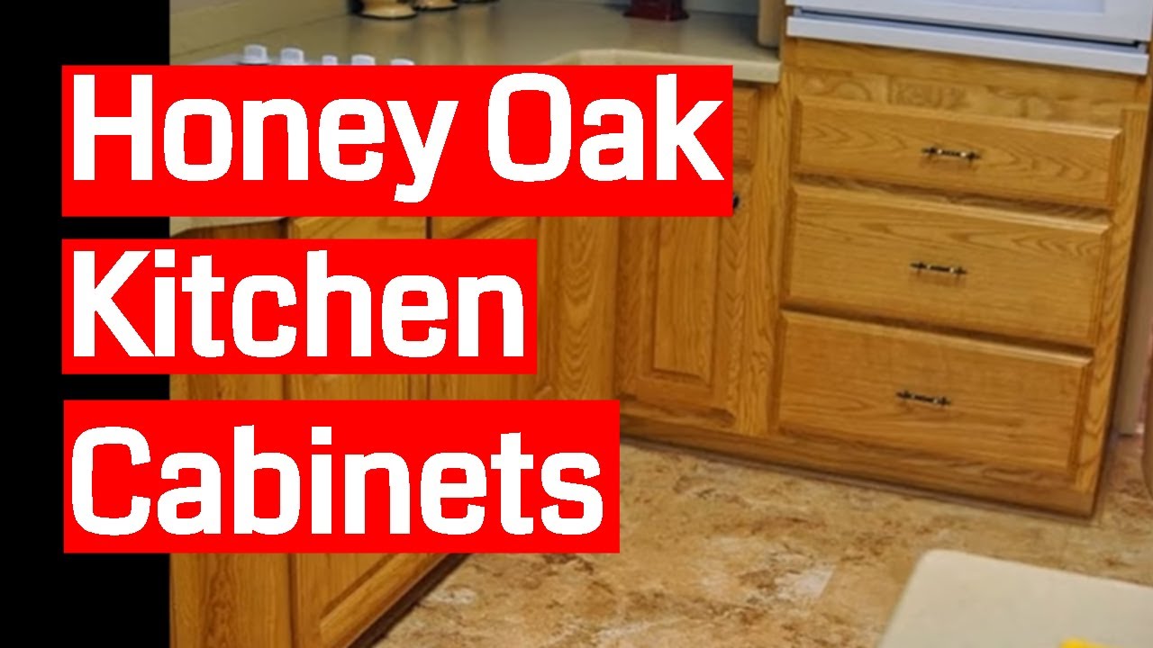 Honey Oak  Kitchen  Cabinets  YouTube