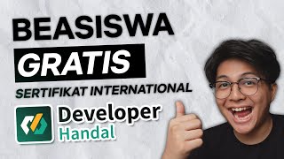 Beasiswa Software Development dapet Sertifikasi International | Devhandal 2024 Batch 1 screenshot 1