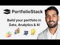PortfolioStack - Build Your Data & Analytics Portfolio!