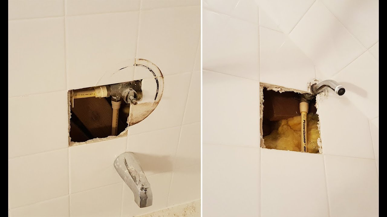 How to repair stagger shower valve. Ремонт крана ванны/душа - YouTube