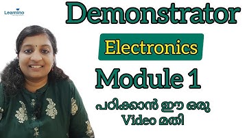 Day 1 Revision, Module DE 1