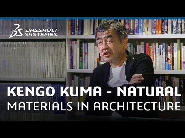 Kengo Kuma and Associates use natural materials in Architecture - Dassault Systèmes