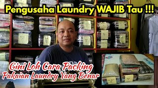 Rahasia Cara Packing Pakaian Yang Benar di Laundry