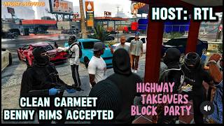 GTA 5 CARMEET/CUTTINGUP/BLOCKPARTY / PS5 17+
