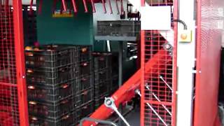 Taks crate unloading and loading unit by Hortimat