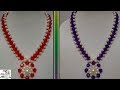 #80 How to Make Pearl Beaded Necklace || Diy || Jewellery Making