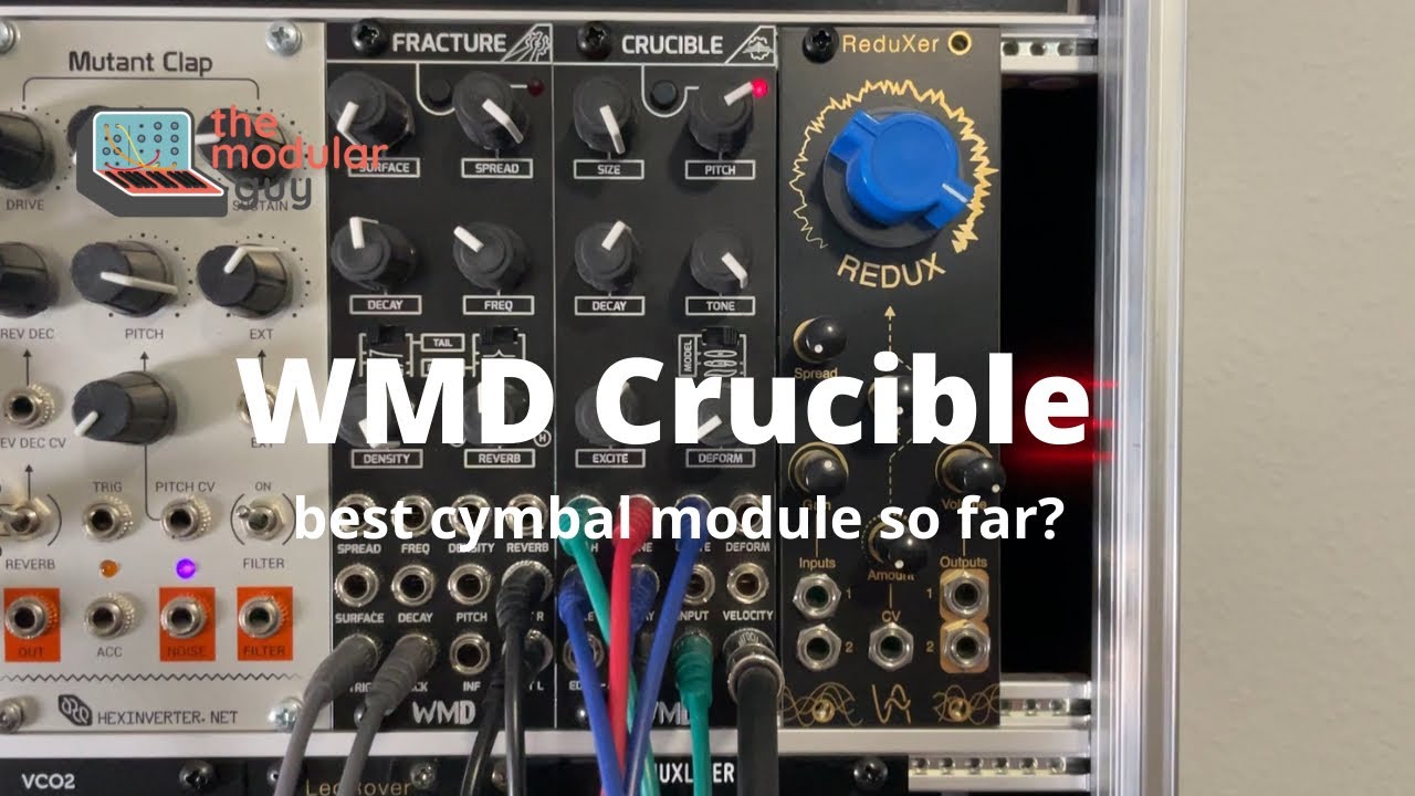 WMD Crucible - best cymbal module so far? soundexamples and