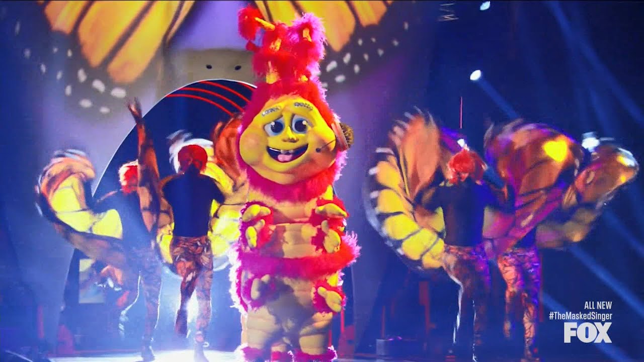 The Masked Singer 6 - Caterpillar It's Gonna Be Me   Does Jenny Push the Buzzer