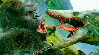 Kong: Skull Island: Kong vs Skull Devil (Final Fight Part 1) Movie Clips - 8K Movie