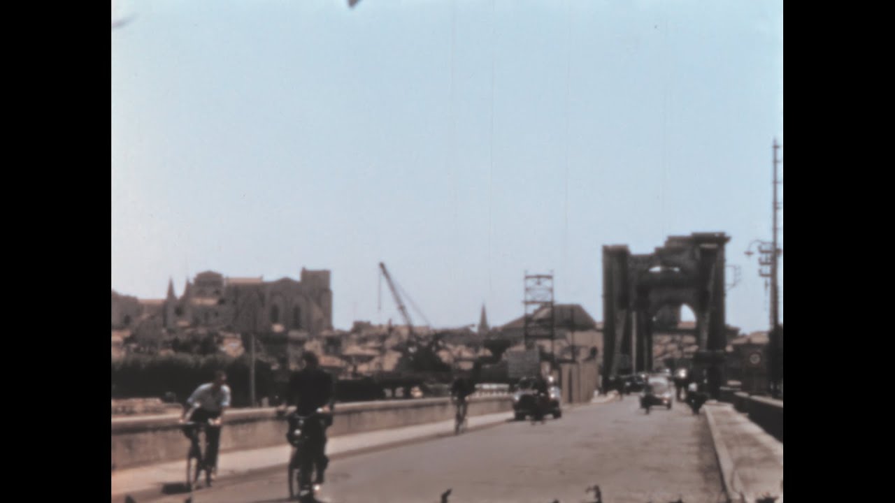 Avignon 1956 archive footage