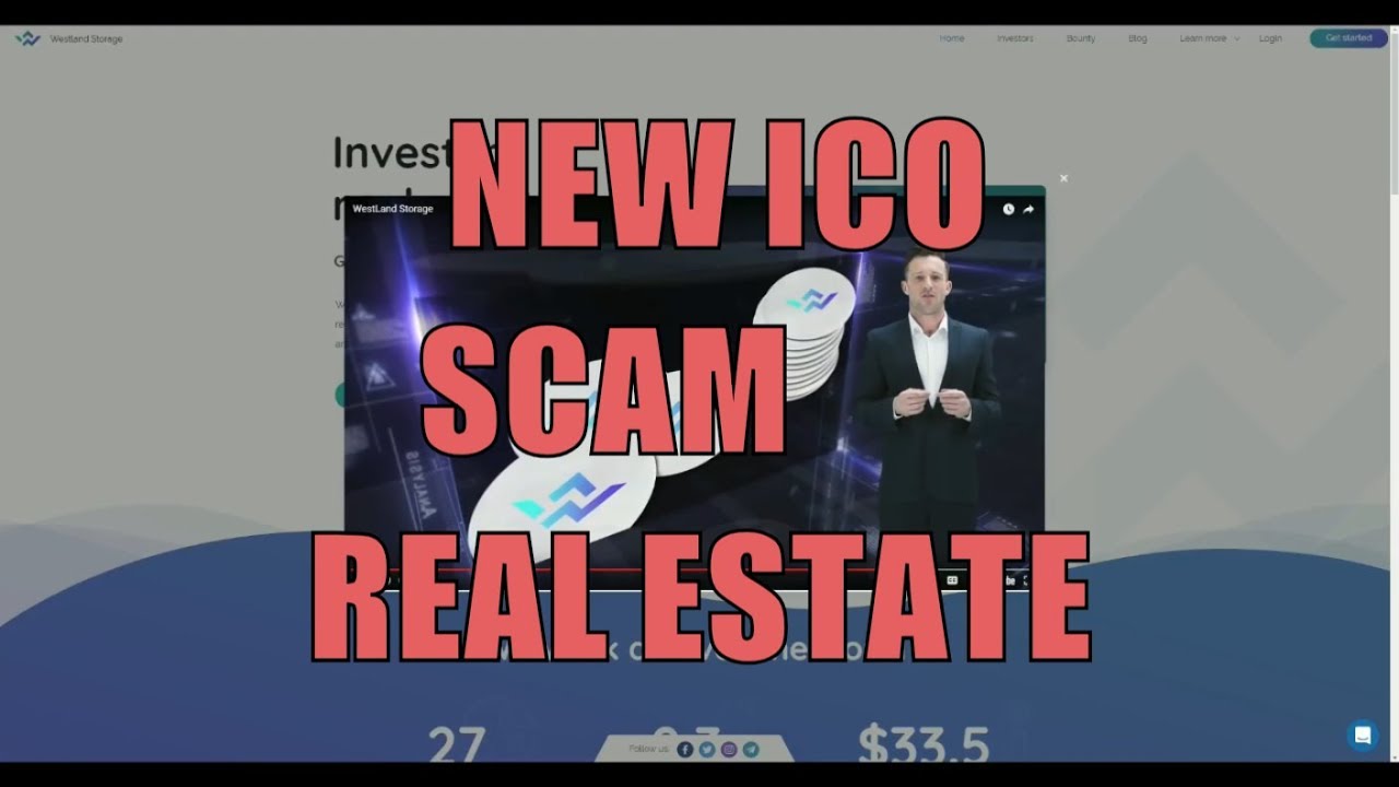 Westland Storage - Another ICO "BitConnect" Ponzi Scheme Only It's "Real Estate"