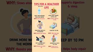 Simple Health Tips for a Healthier Life | Daily Habit That Improve Your Health Naturally #healthtips