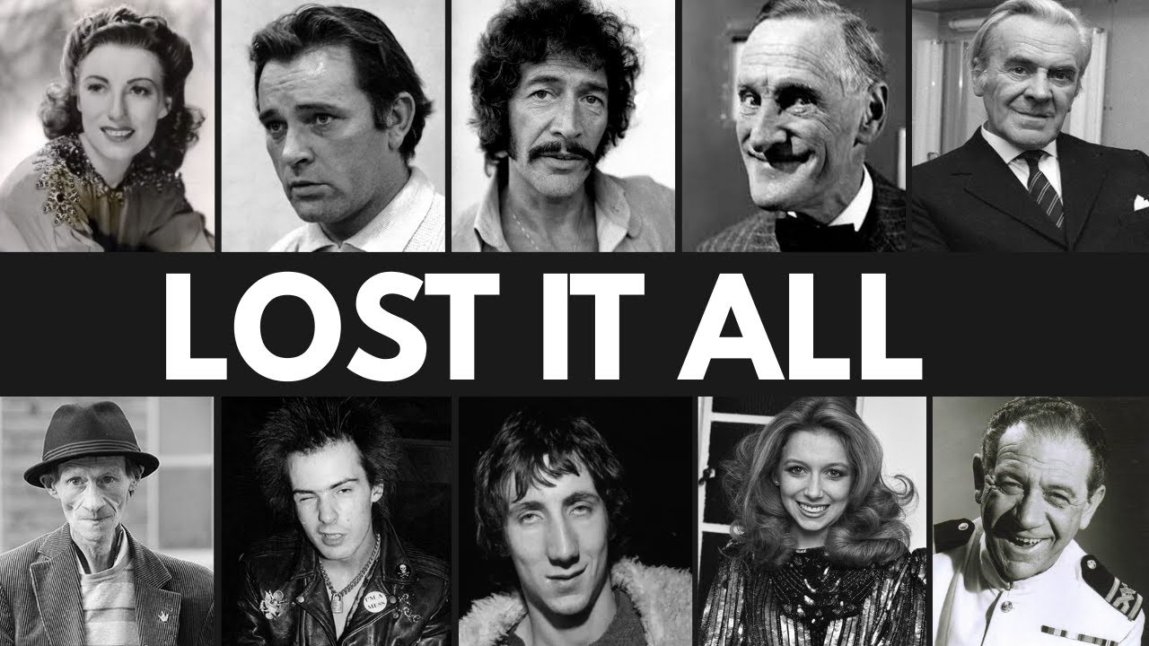 DIED PENNILESS: 19 British Legends Who Lost EVERYTHING Before the End