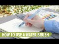 How to Use a Water Brush