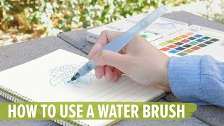 How to Use a Water Brush