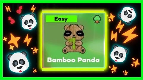 Guide How To Get Bamboo Panda On Roblox Find The Pandas By Find The Fun