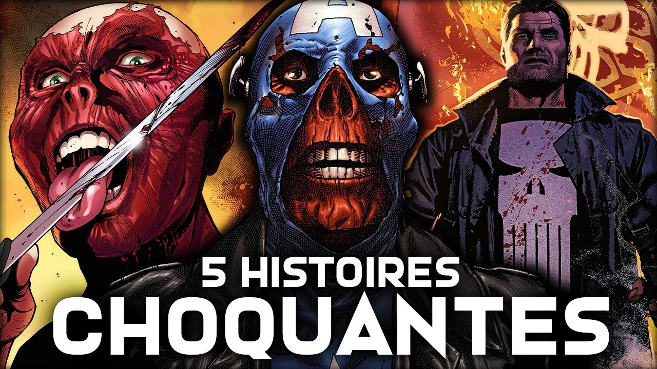 5 HISTOIRES CHOQUANTES de MARVEL ! -18 (ne pas regarder si sensible...)