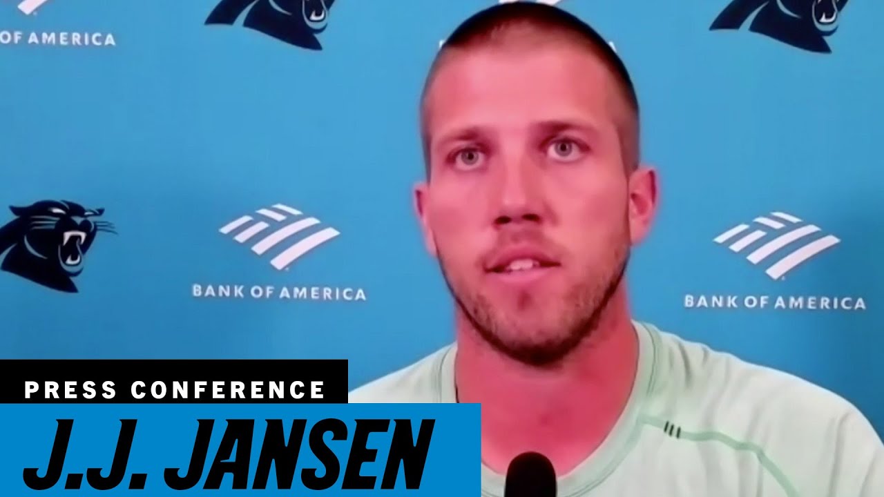 J.J. Jansen recaps downing the ball at the one-yard line
