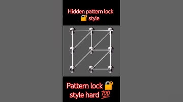 Hidden pattern lock 🔐 style eyes 👀 Pattern password 😱💯 #patternlocktode #design #technicalshahid999