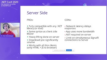 Blazor: Client Side vs. Server Side: Hands on Development and Deployment