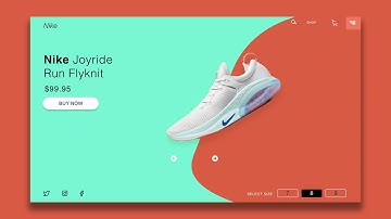 Nike Website Design | Adobe XD