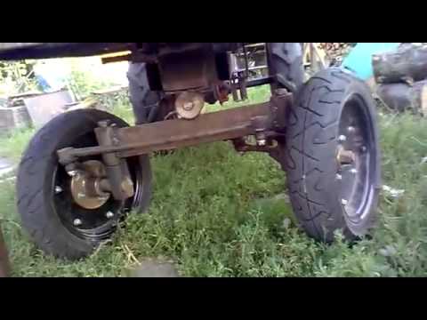 Мини т16 из мотоблока Нева
