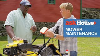 Gas Mower Maintenance 101 Ask This Old House