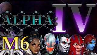 M6 Global Team!!! [STRIKE Raid: Alpha IV] - Marvel Strike Force MSF