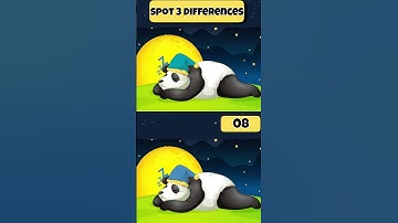 Can you spot the 3 differences?|Brain Game#04🕵🏻‍♀️ @Dee Kids Storybook