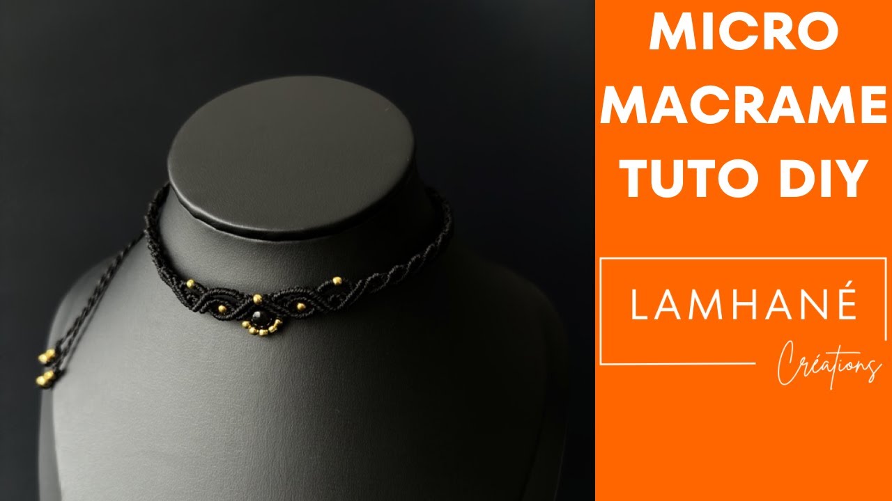 Tuto Micro-Macramé DIY : Collier 