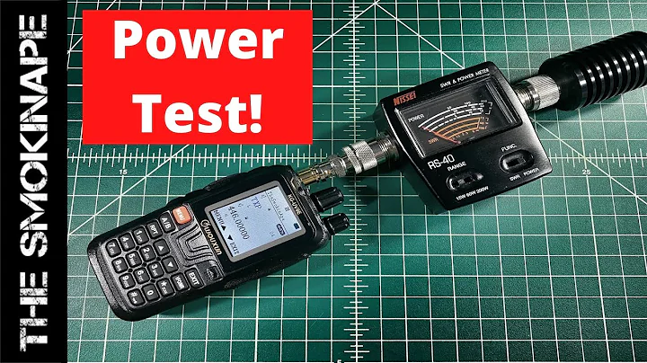 Wouxun KG-UV8E Power Test - HAM Radio - TheSmokinApe