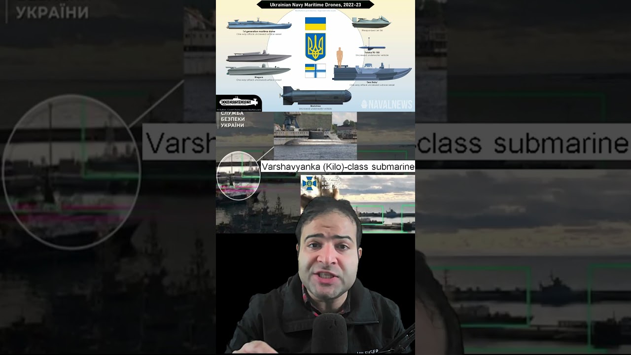 Ukraine hits Russia with Sea Baby 