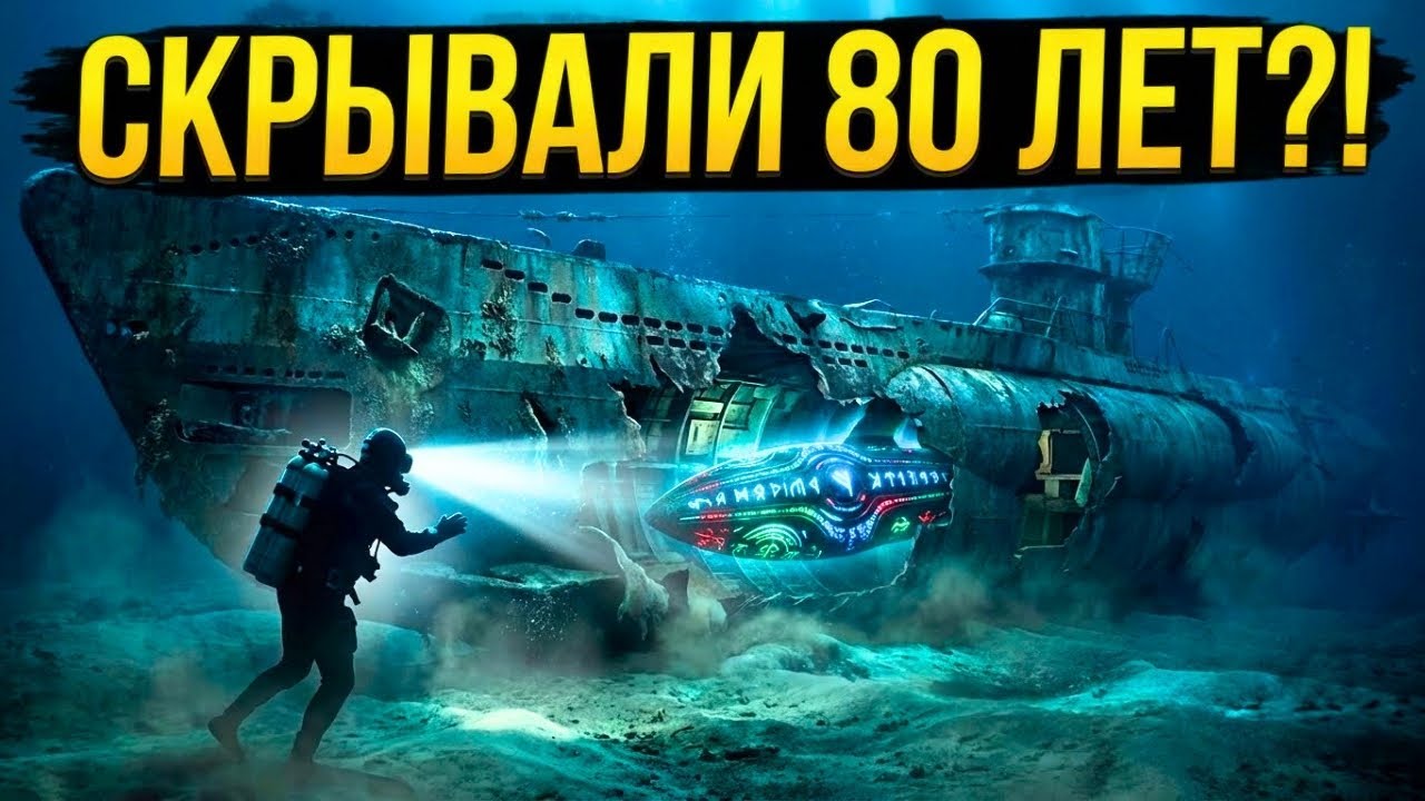 ЧТО СССР НАШЕЛ в немецкой СУБМАРИНЕ  U-250, и почему это СКРЫВАЛИ 80 ЛЕТ? ОТВЕТ ВАС ШОКИРУЕТ!