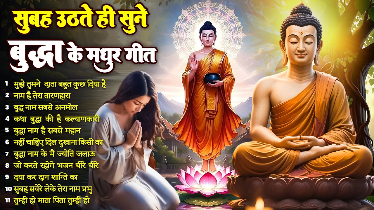 ☸️ नसीब वाले ही सुनते हैं भगवान बुद्ध के ऐसे चमत्कारी मंगल गीत ~ Best Buddha Bhajan #buddha 