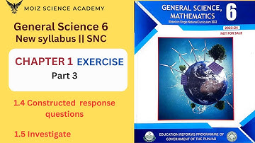 Chapter 1 Exercise solution | 6 class general science new textbook