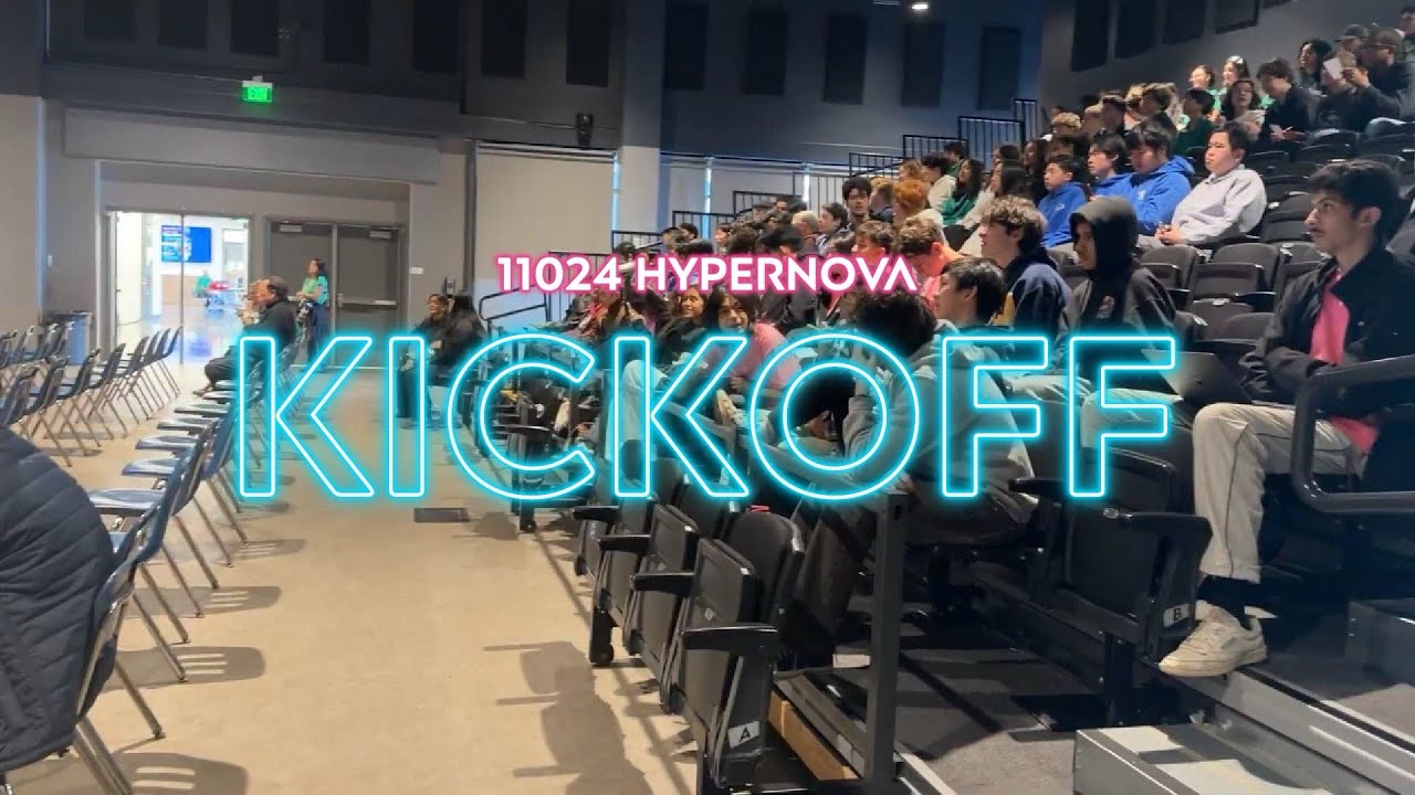 FRC Rebuilt Kickoff Vlog | 11024 Hypernova - YouTube