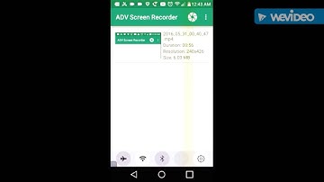 Adv screen recorder tutorial