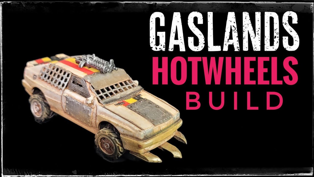 How to Convert a Hot Wheels Car for Gaslands | Post-Apocalyptic Diecast Modding Tutorial