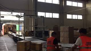 Weight,dimension and scanning (DWS) sorting system for parcel