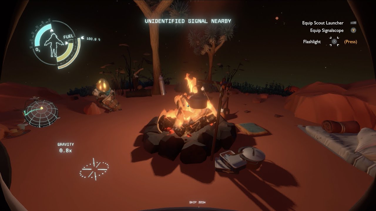 Проект час пепла outer wilds