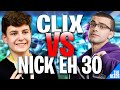 Clix Challenged Nick Eh 30 to 1v1 Box Fight and This Happened | Creative 1v1