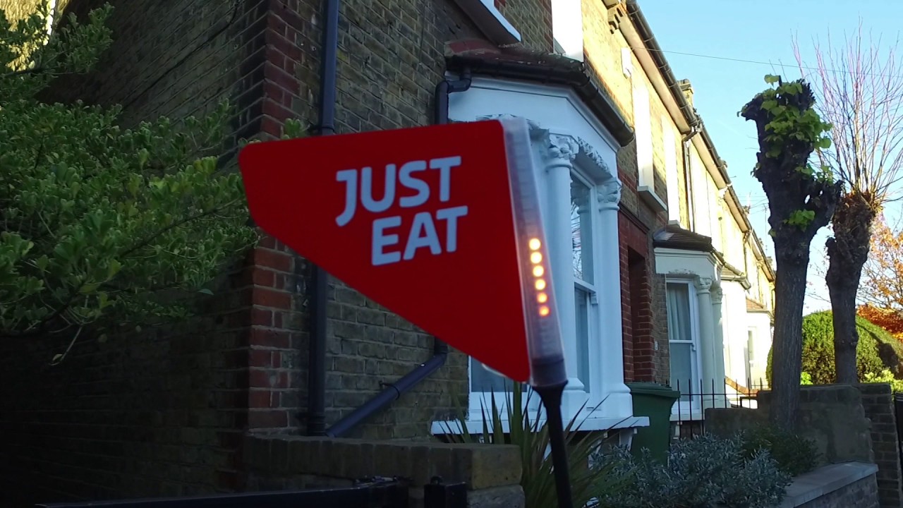 Just Eat and Starship Technologies Robot Delivery system