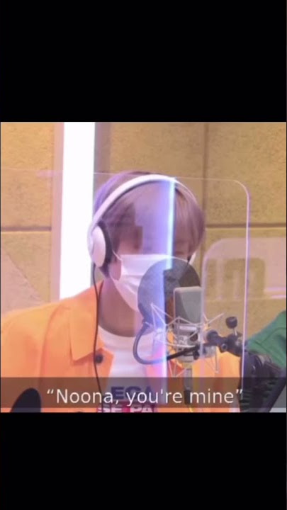 jisung saying noona you're mine