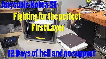 Kobra S1 Combo: My 12-Day Fight for a Perfect First Layer