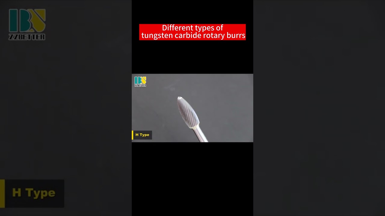 Different Types of Rotary Carbide Burrs