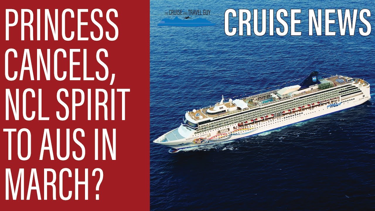 NEWS UPDATE: The Love Boat Cruise, NCL Spirit to Aus in March, Princess Cancellations and more!